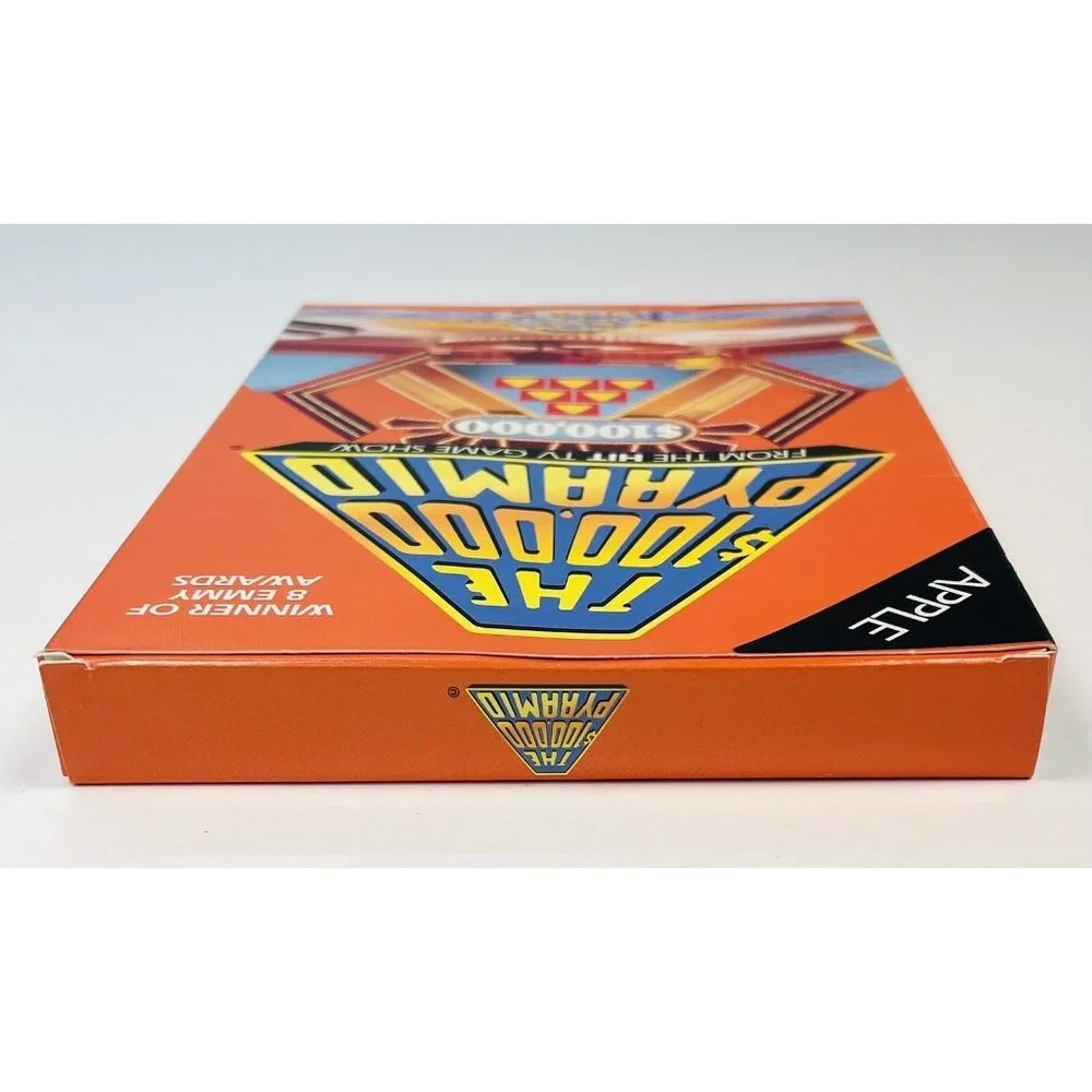 VTG 1987 Basada Box Office The $100,000 Pyramid Apple Game BOX ONLY **No Disk**